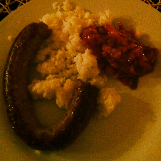 Okay, I know it doesn't look sexy, but it tasted damn good.