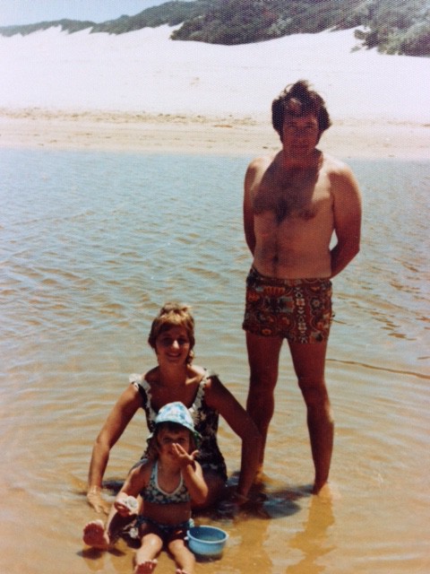 My mom and dad at Igoda, 15kms outside of East London, 1975.